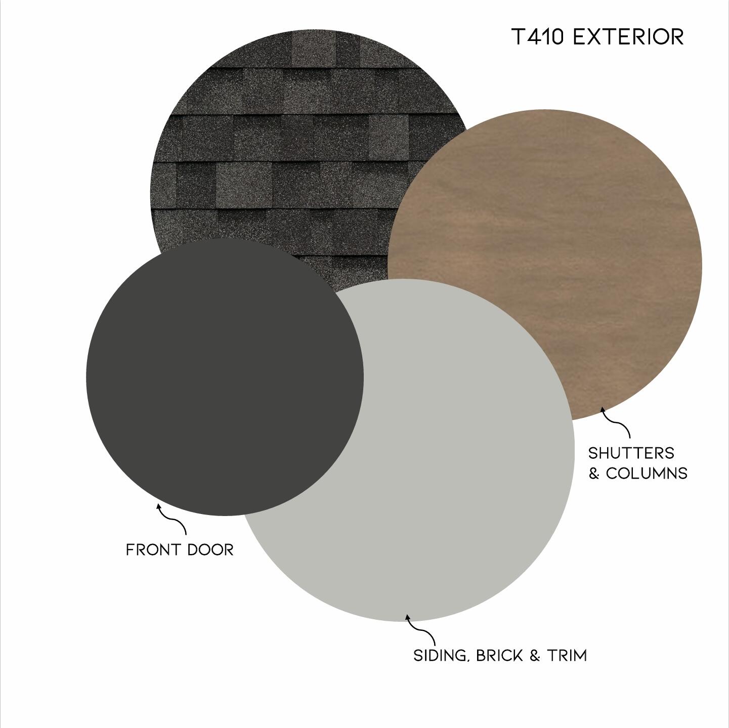 5828 Guardian Way, Unit 10 Hixson, TN 37343 - Photo 5 of 11 Exterior Color Board