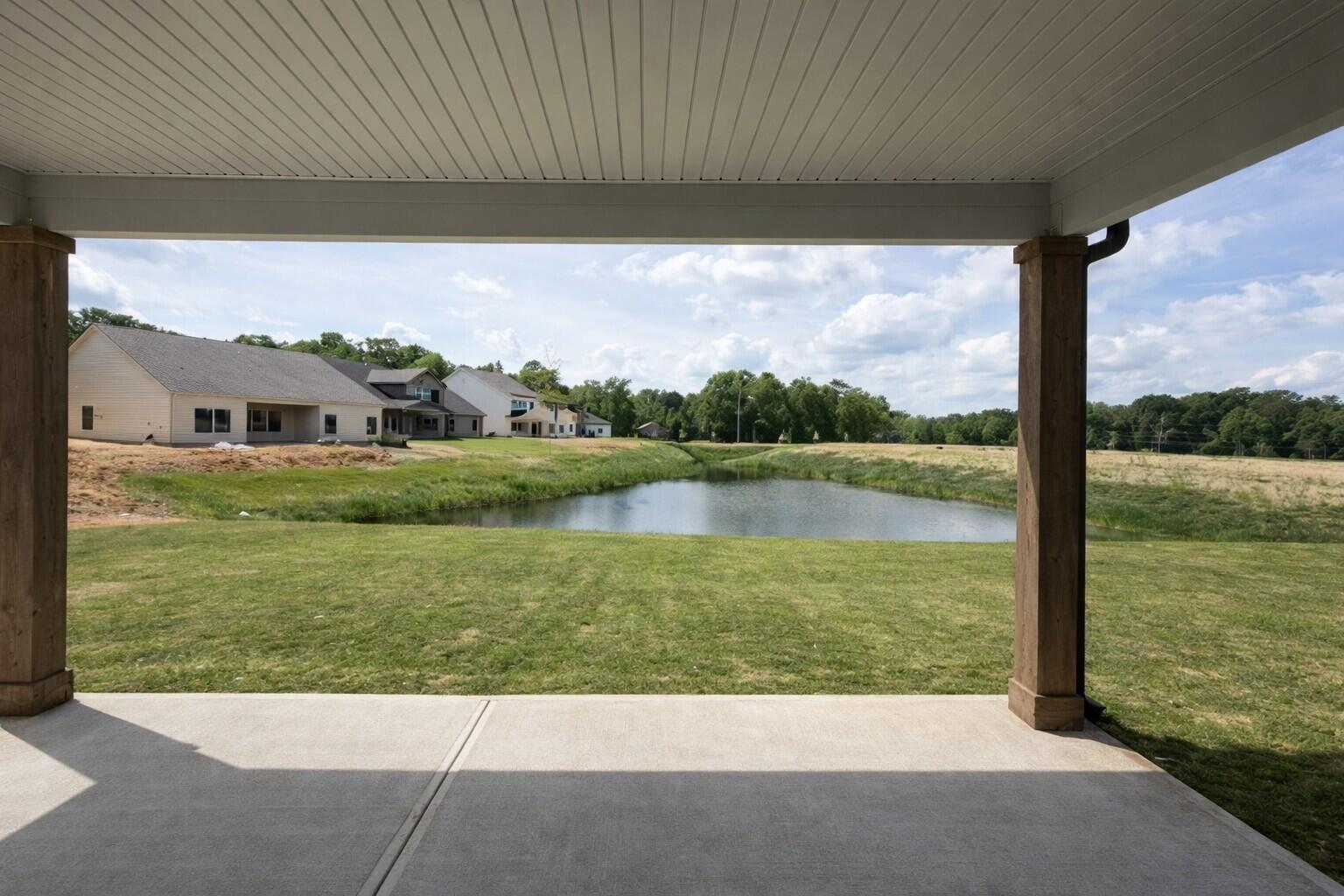 5828 Guardian Way, Unit 10 Hixson, TN 37343 - Photo 10 of 14 View from Covered Back Patio