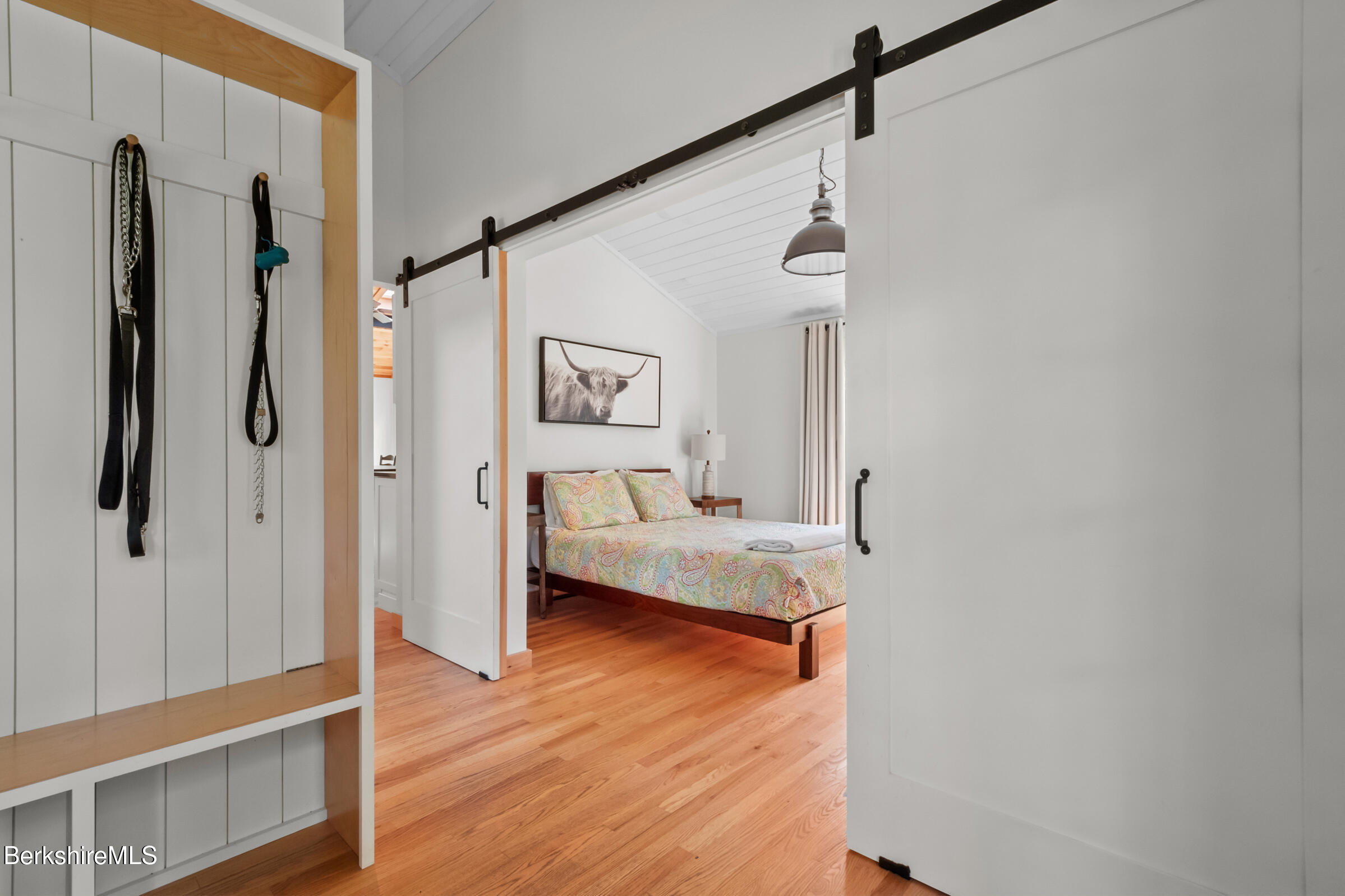 10 Phelps Road Monterey, MA 01245 - Photo 12 of 45 a bedroom with a bed and a view of bathroom