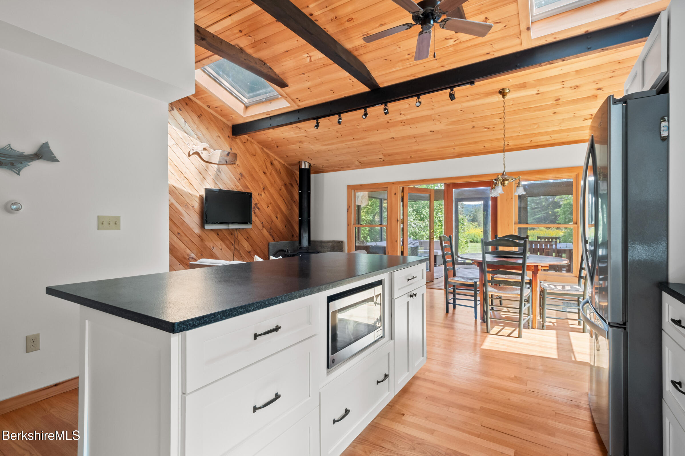 10 Phelps Road Monterey, MA 01245 - Photo 18 of 45 a kitchen with stainless steel appliances granite countertop a sink and a cabinets