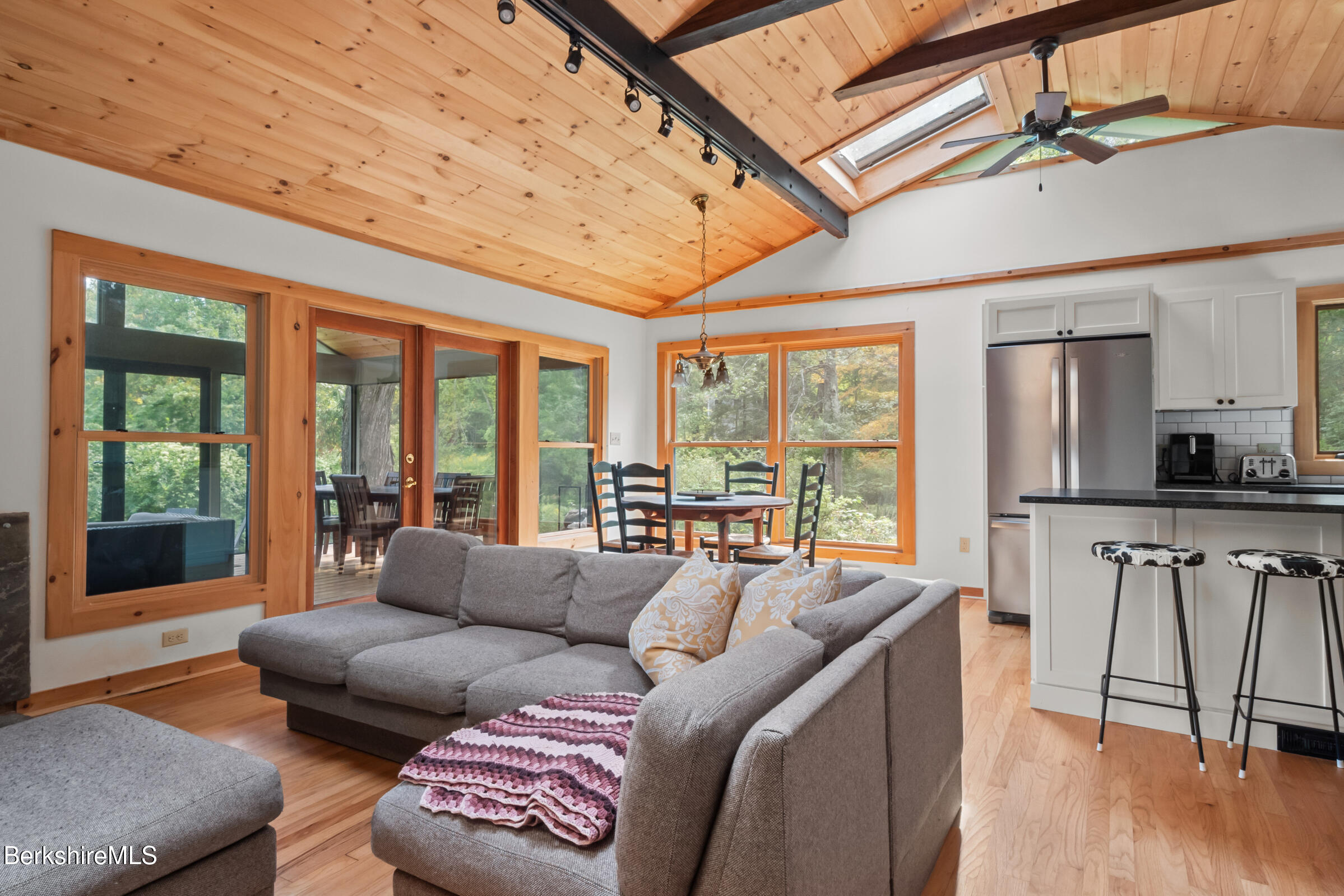 10 Phelps Road Monterey, MA 01245 - Photo 24 of 45 a living room with furniture and a large window