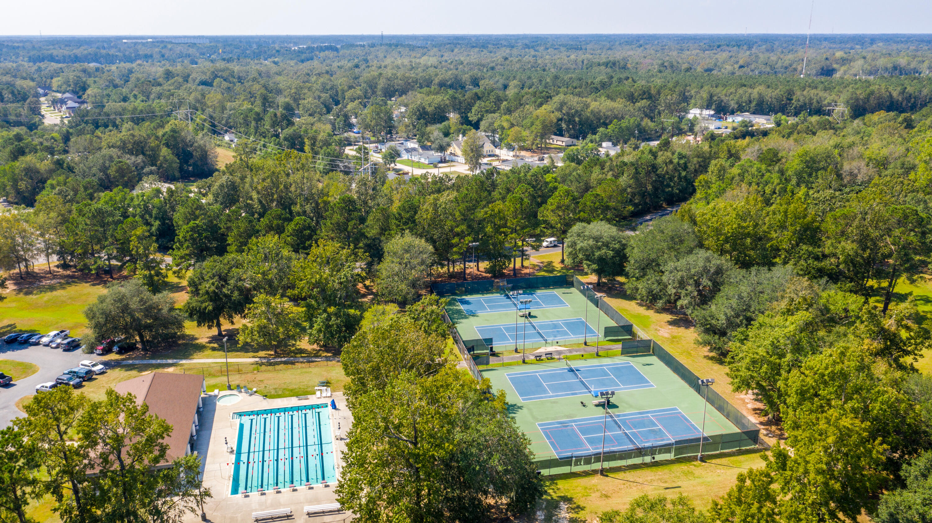 104 Sutton Lane Goose Creek, SC 29445 - Photo 35 of 40 The Hamlets Pool and tennis Courts