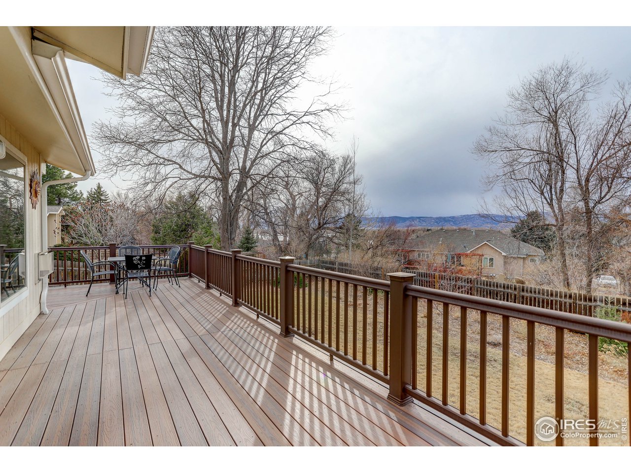 3635 Terry Ridge Road Fort Collins, CO 80524 - Photo 13 of 21 Spacious large deck (composite) and great views