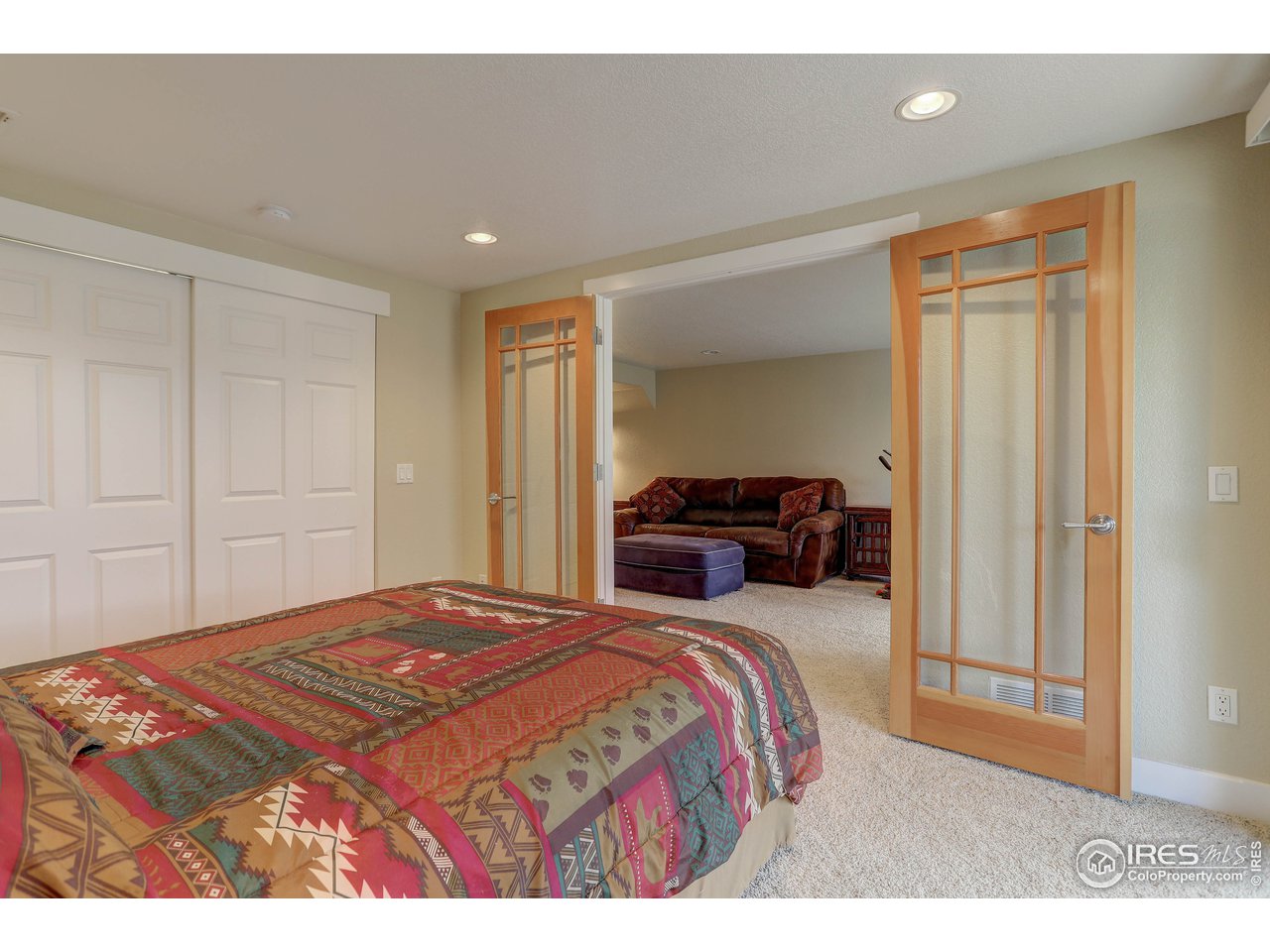 3635 Terry Ridge Road Fort Collins, CO 80524 - Photo 8 of 21 Large 3rd bedroom with French doors