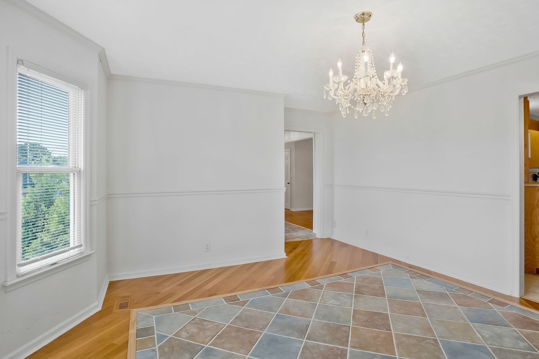 7263 Bidwell Road Joelton, TN 37080 - Photo 19 of 42 Dining Room w/Hardware & Inlaid Tile Floor