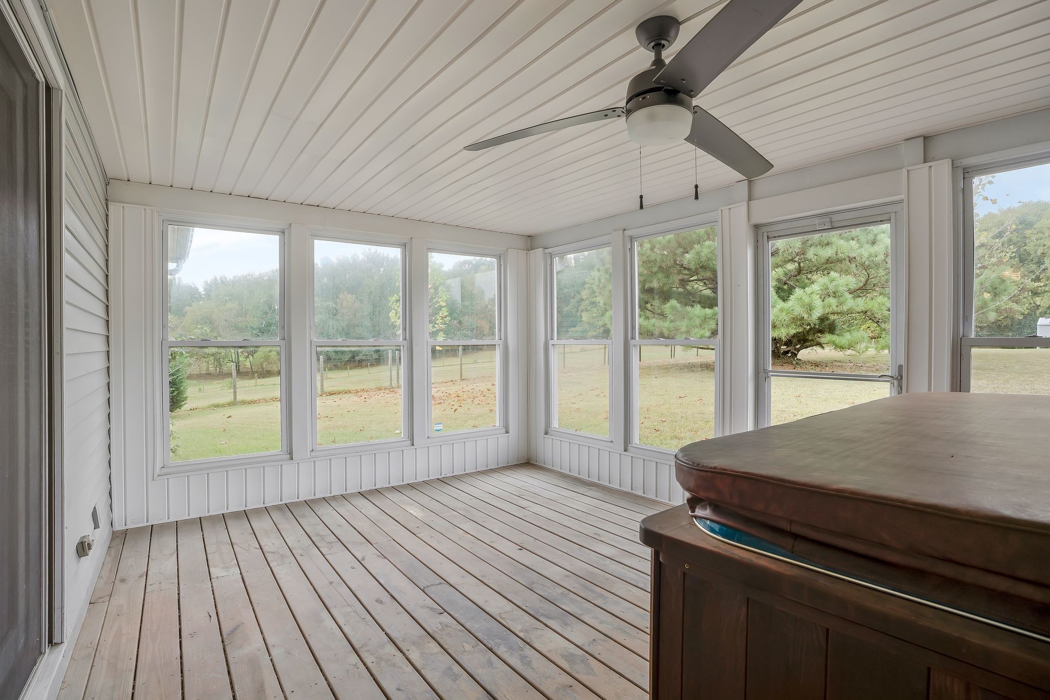 7263 Bidwell Road Joelton, TN 37080 - Photo 36 of 42 Sunroom w/Lovely View of Spacious Backyard