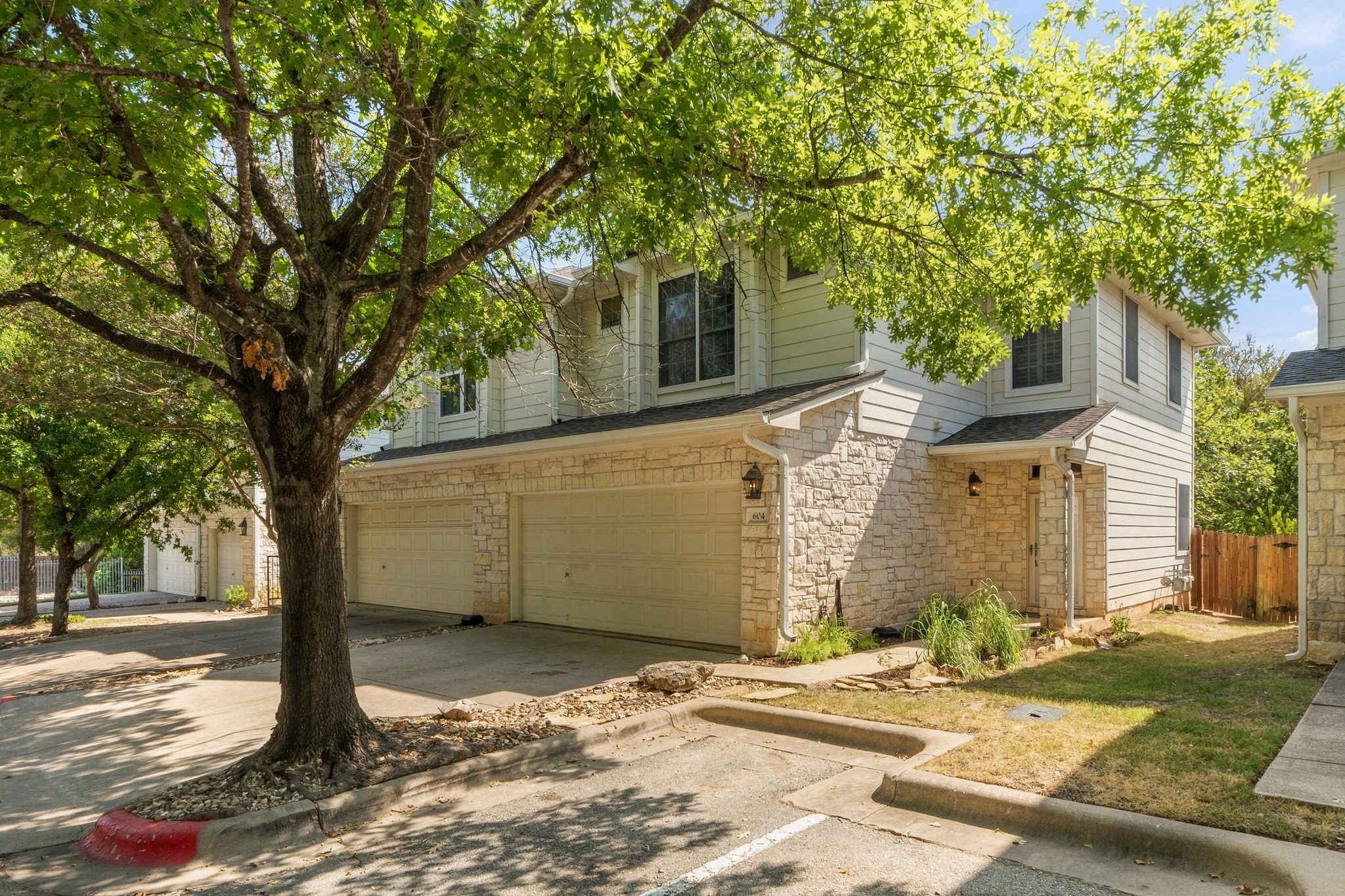 4508 Duval Road, Unit 604 Austin, TX 78727 - Photo 2 of 34 Step up the walkway to your private front porch, offering plenty of room to set down packages or greet guests