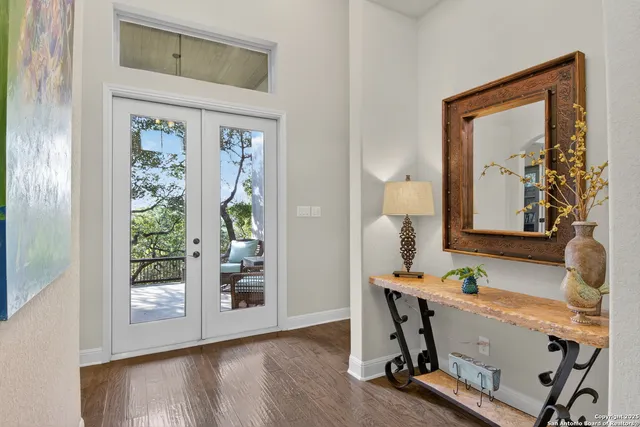 a room with table and chair