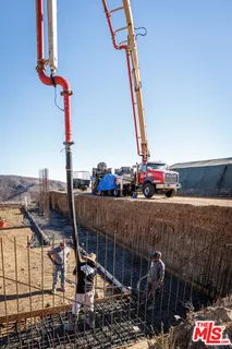 a view of outdoor space with seating