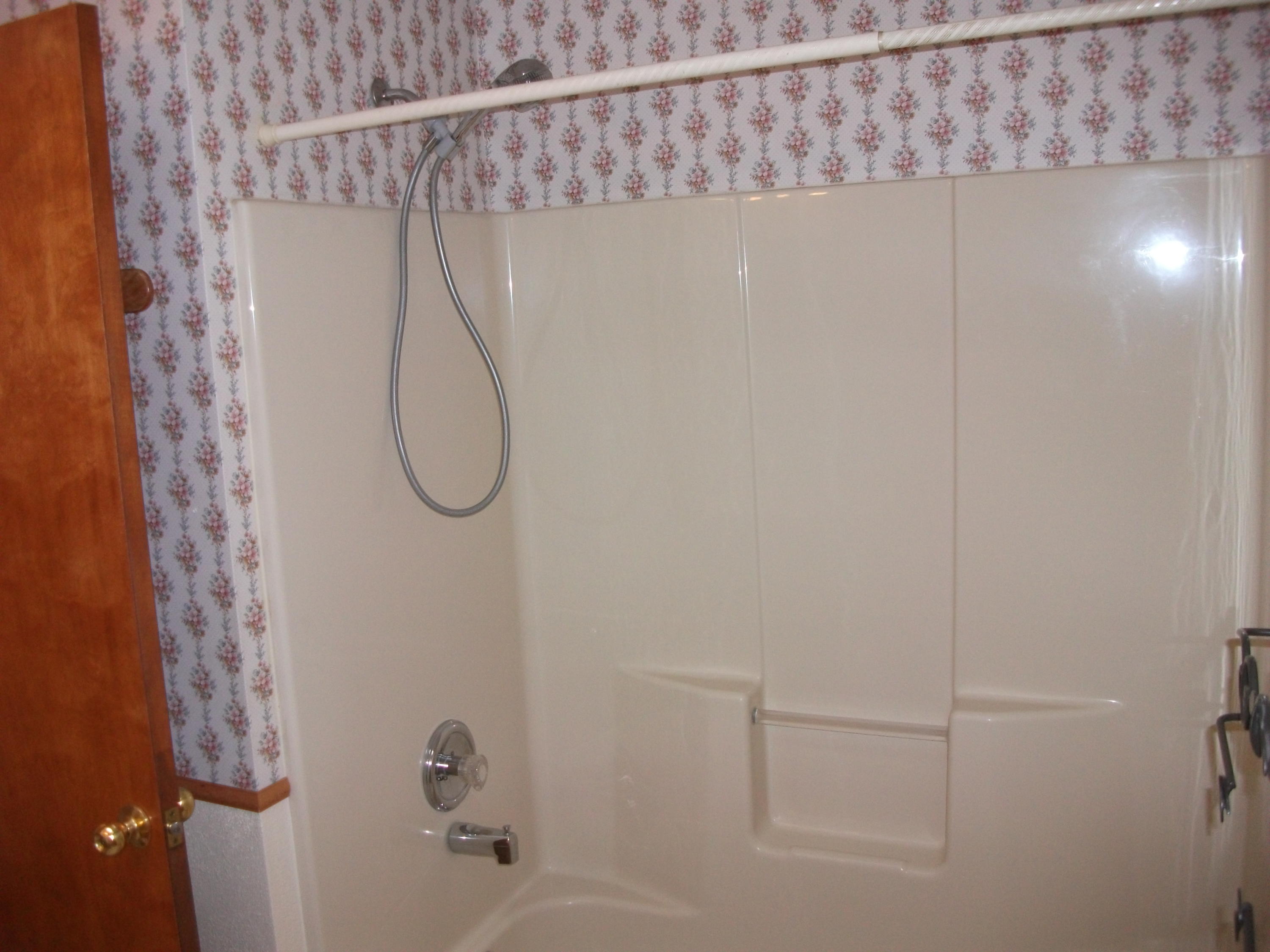 726 Swenfield Road Callaway, VA 24067 - Photo 16 of 40 a bathroom with a shower