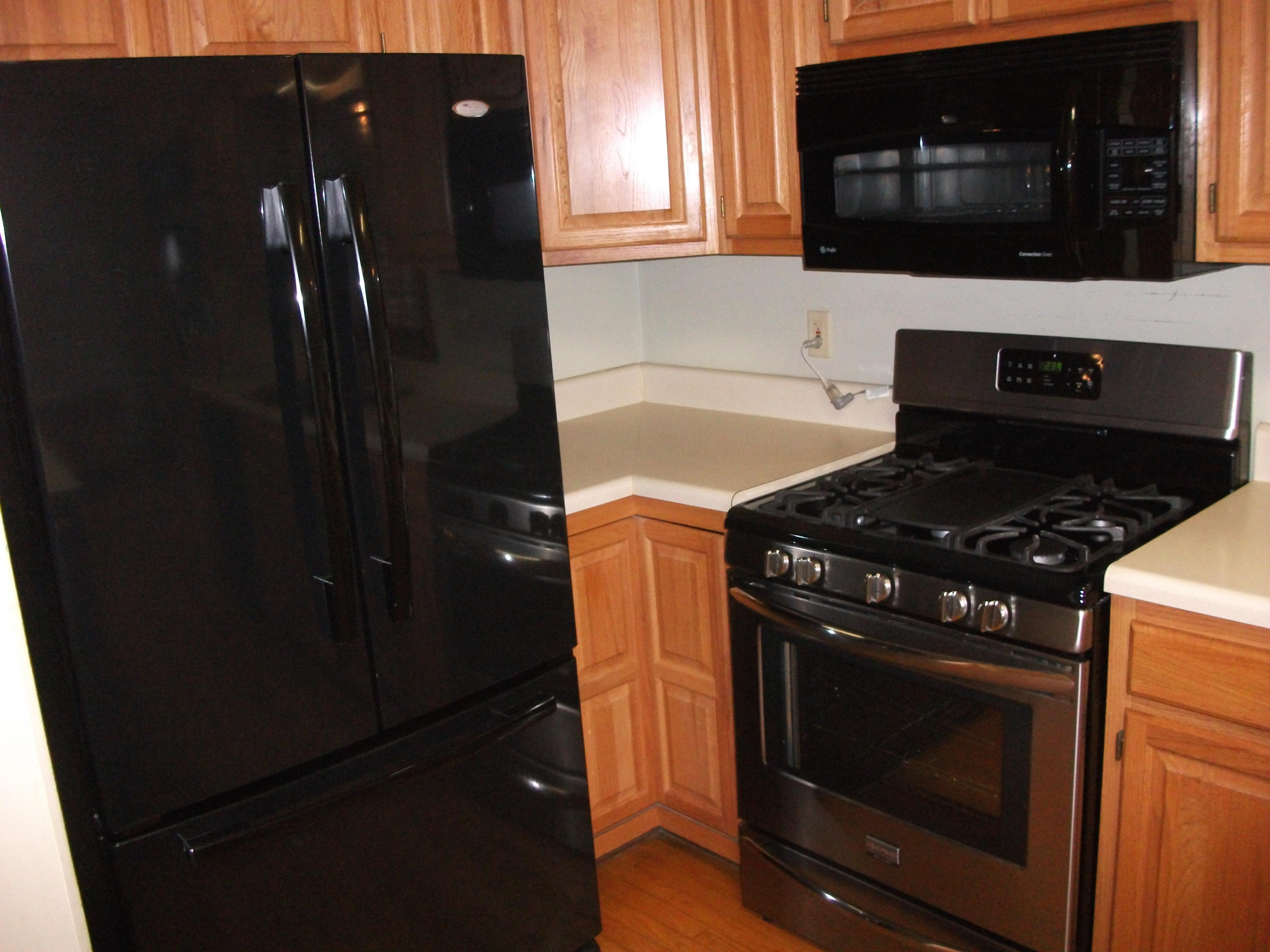 726 Swenfield Road Callaway, VA 24067 - Photo 8 of 40 a kitchen with a stove and a microwave