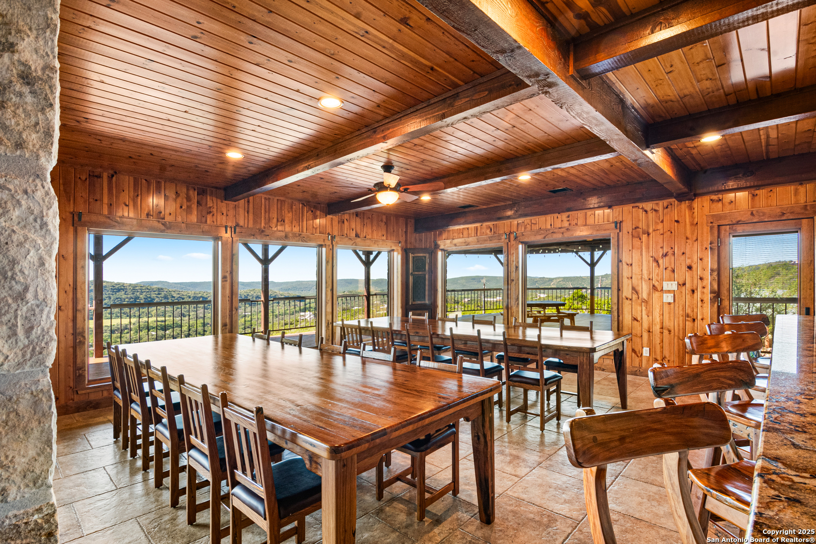 432 Cat Claw Concan, TX 78838 - Photo 23 of 76 a dining room with furniture and window
