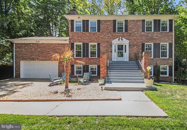 front view of house with a yard