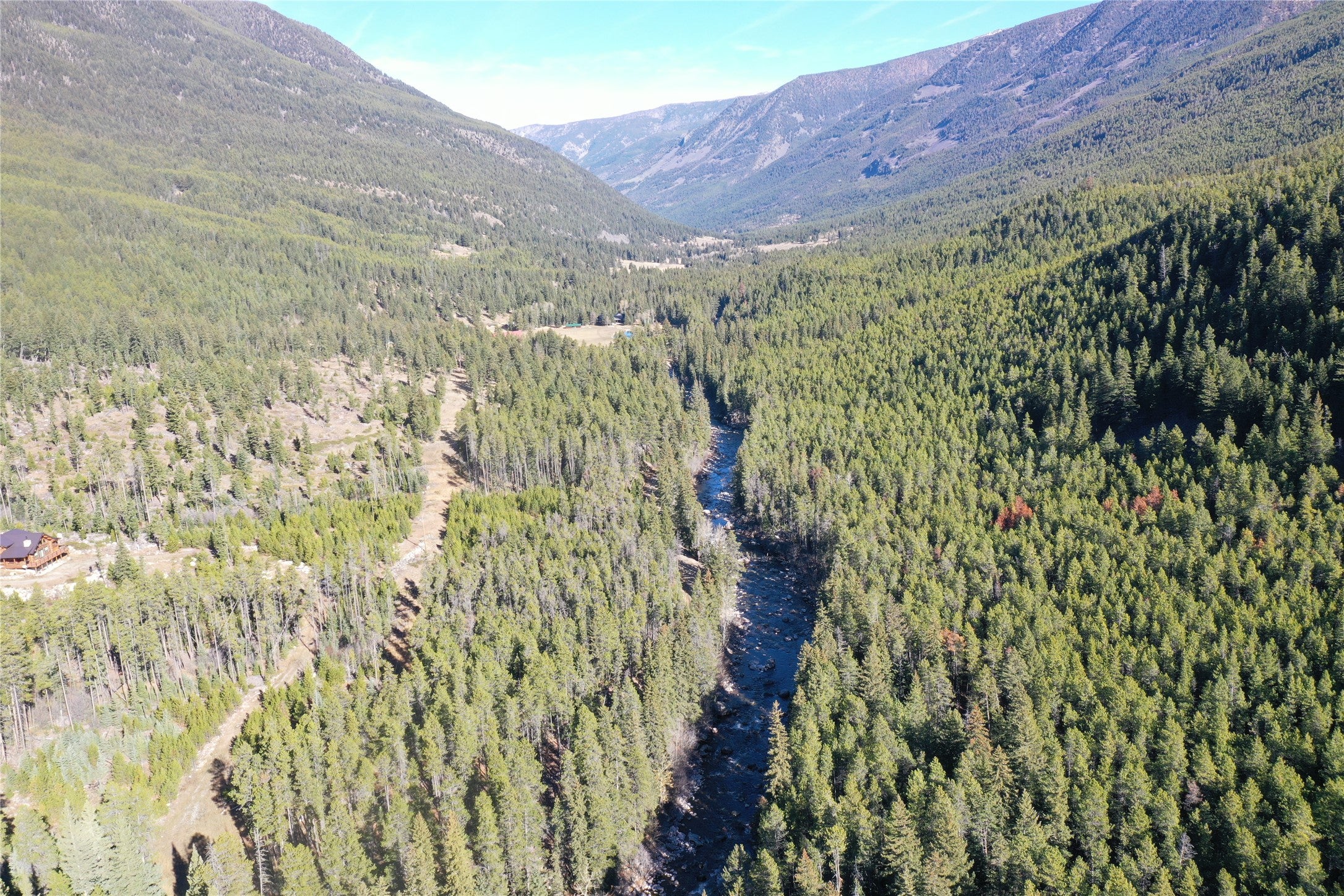 3916 Main Boulder Road McLeod, MT 59052 - Photo 12 of 38 Mountain view with a heavily wooded area