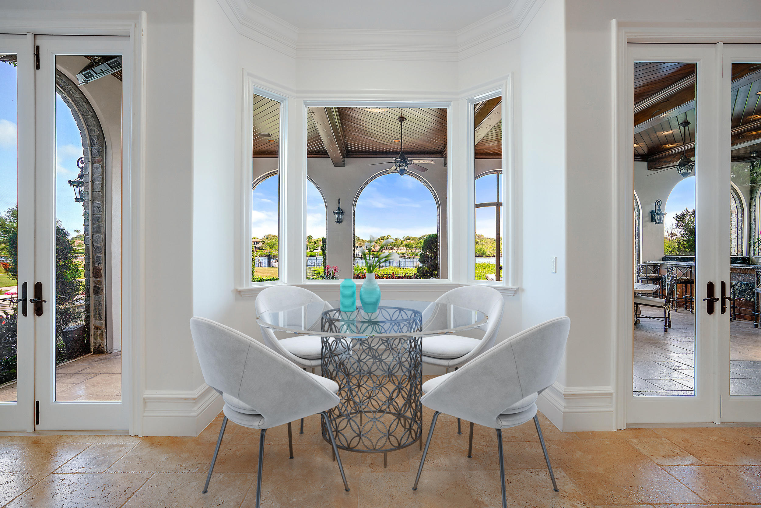 494 Mariner Drive Jupiter, FL 33477 - Photo 5 of 41 Virtually Staged Breakfast Nook