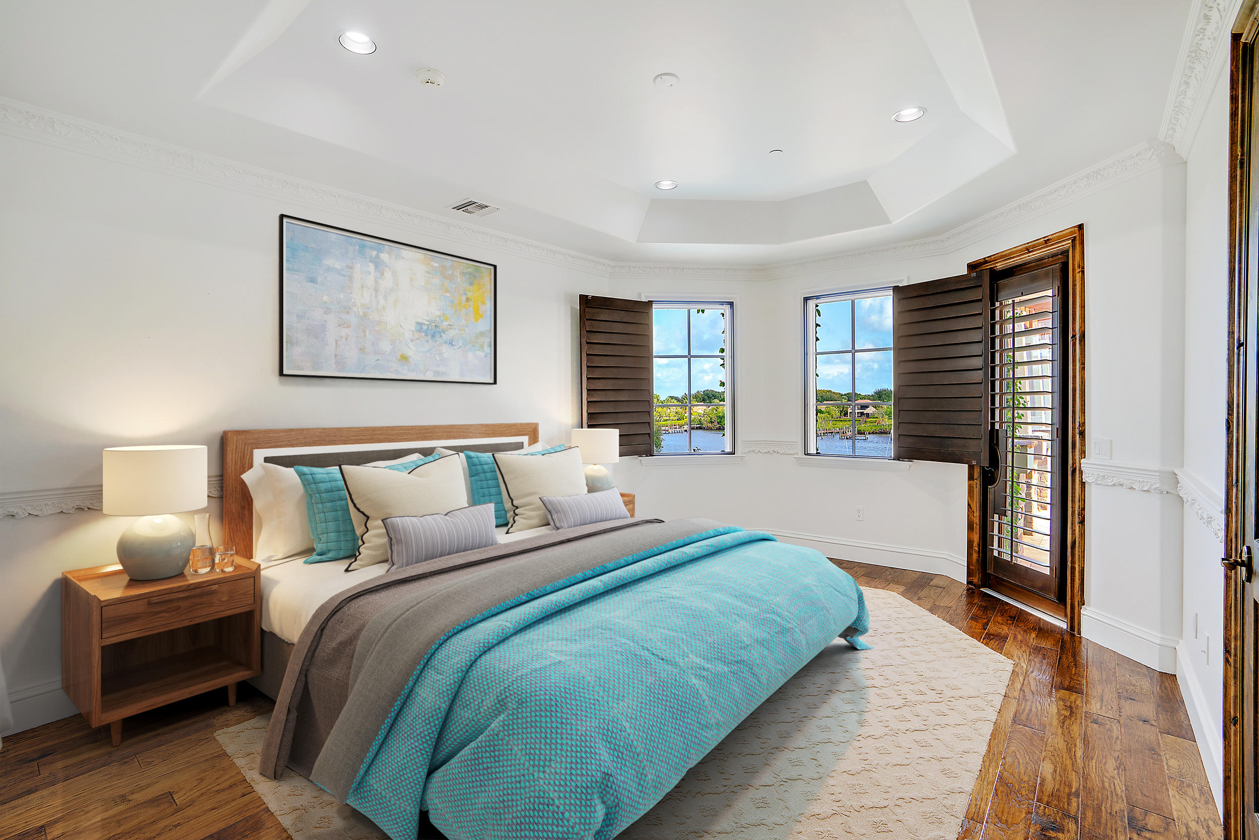 494 Mariner Drive Jupiter, FL 33477 - Photo 10 of 41 Virtually Staged Guest Bedroom