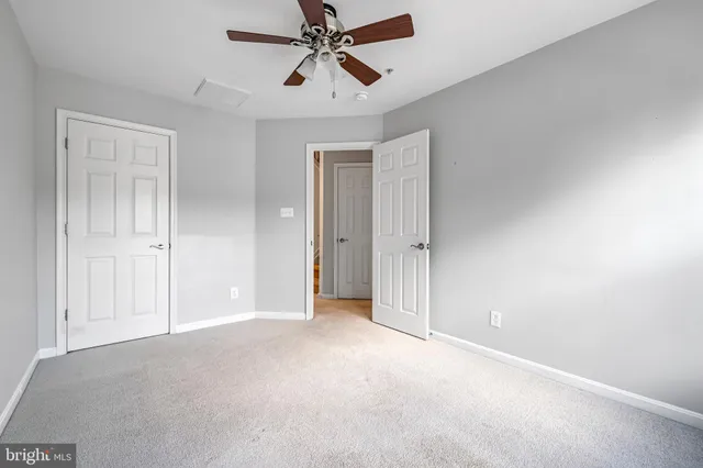 a view of empty room