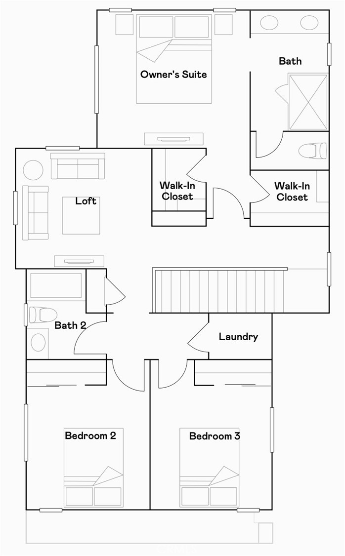 1285 Galaxy Way Rialto, CA 92376 - Photo 17 of 17 Residence 2 - level 2 floorplan