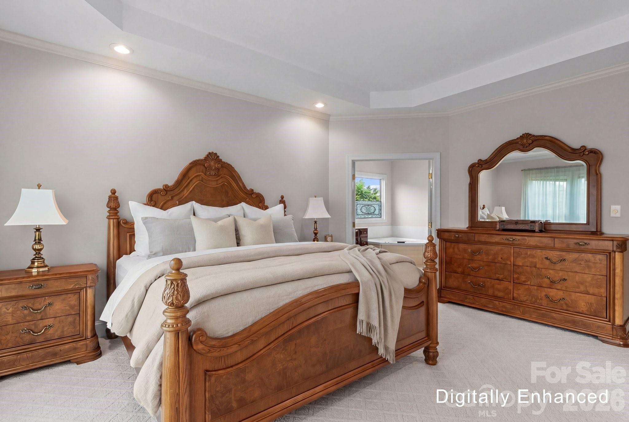 221 Windemere Isle Road Statesville, NC 28677 - Photo 13 of 42 a bed room with a bed and a dresser