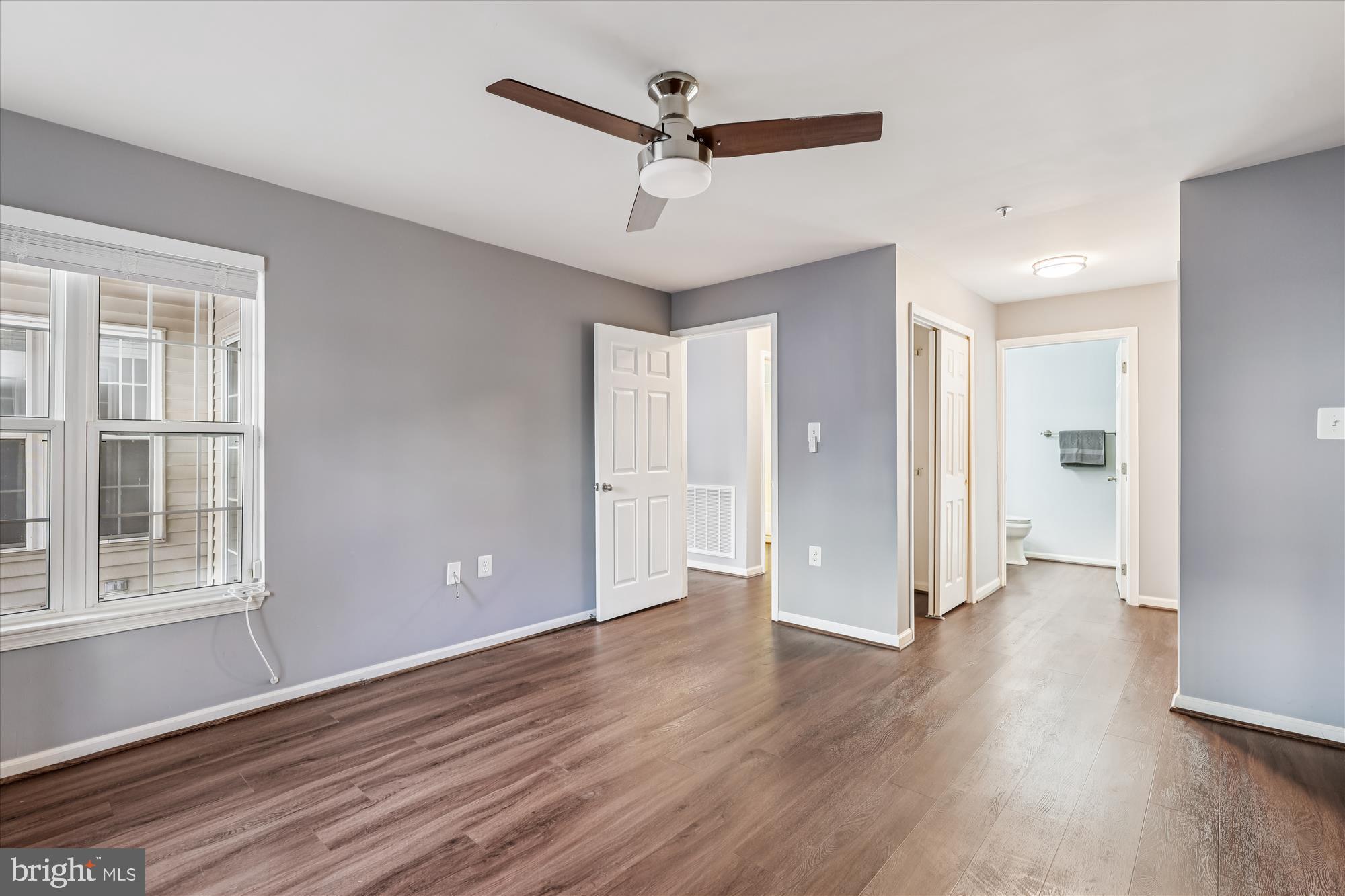 5832 Wyndham Circle, Unit 104 Columbia, MD 21044 - Photo 15 of 35 Primary Bedroom with double closet