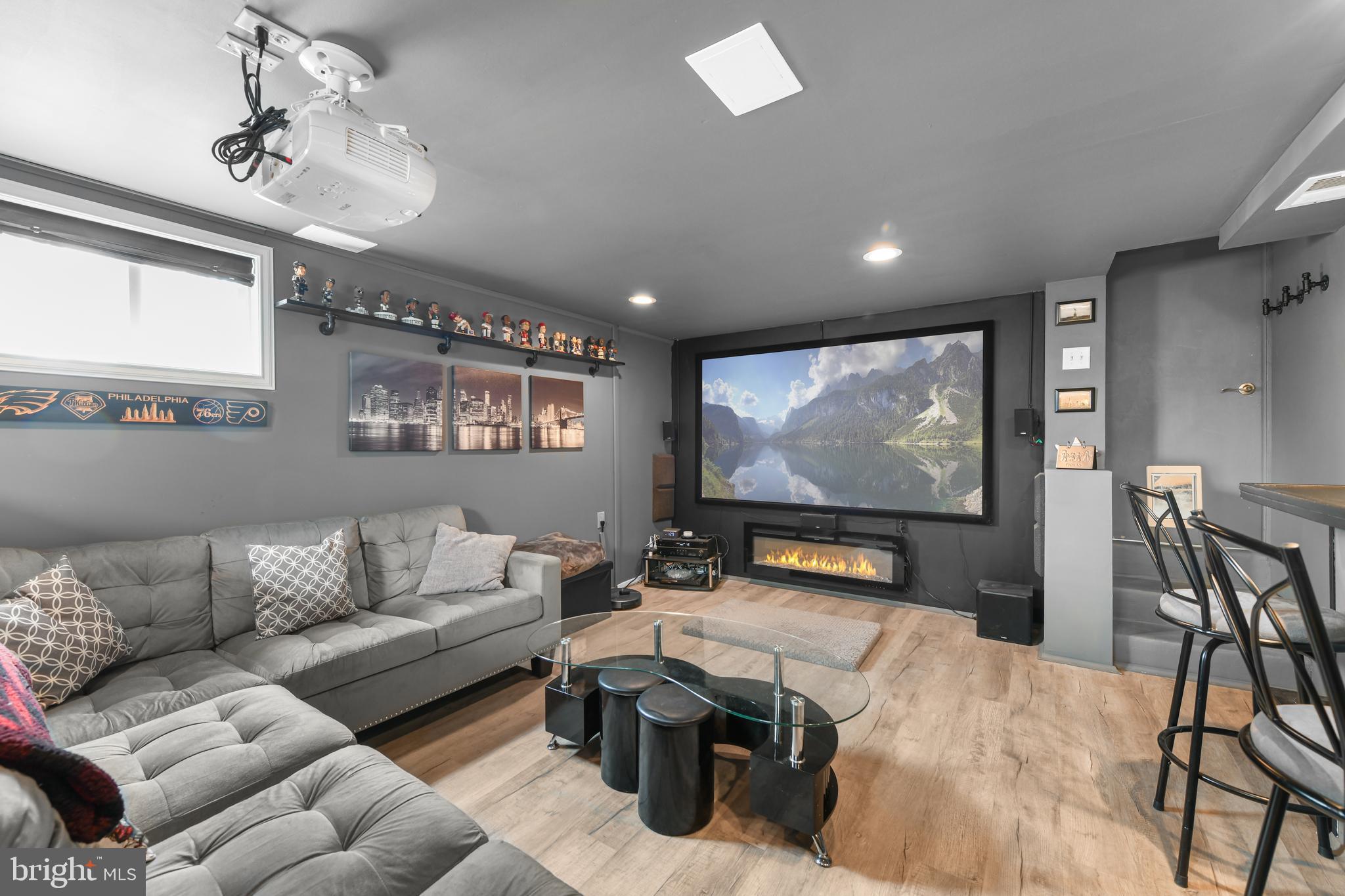 203 Eric Avenue Reading, PA 19607 - Photo 23 of 46 a living room with furniture and a flat screen tv