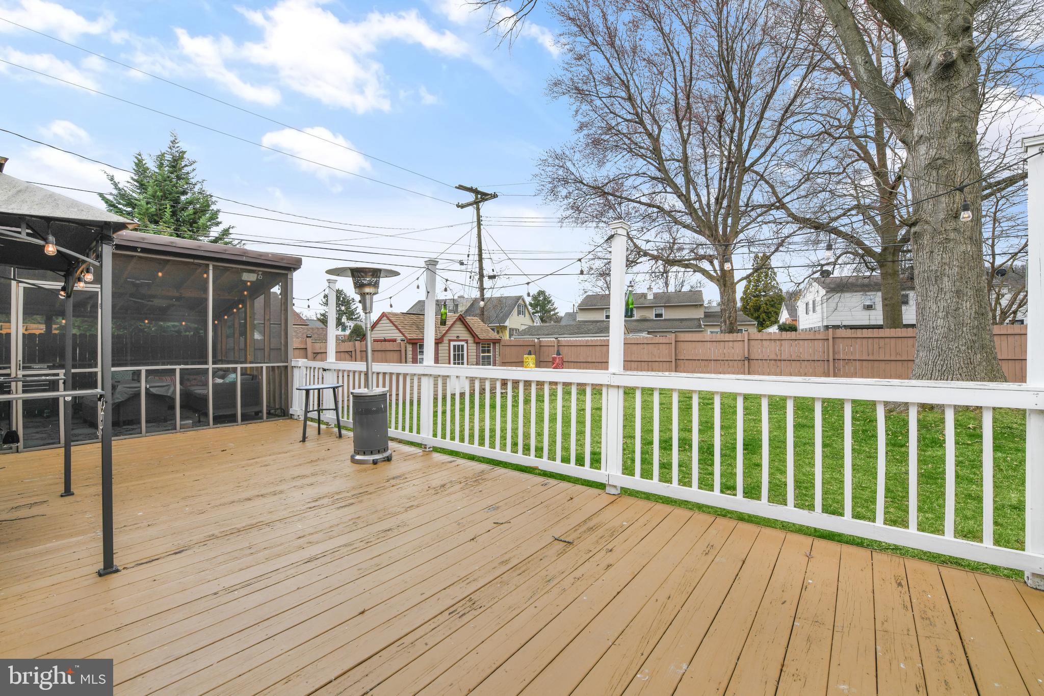 203 Eric Avenue Reading, PA 19607 - Photo 29 of 46 a view of a wooden deck