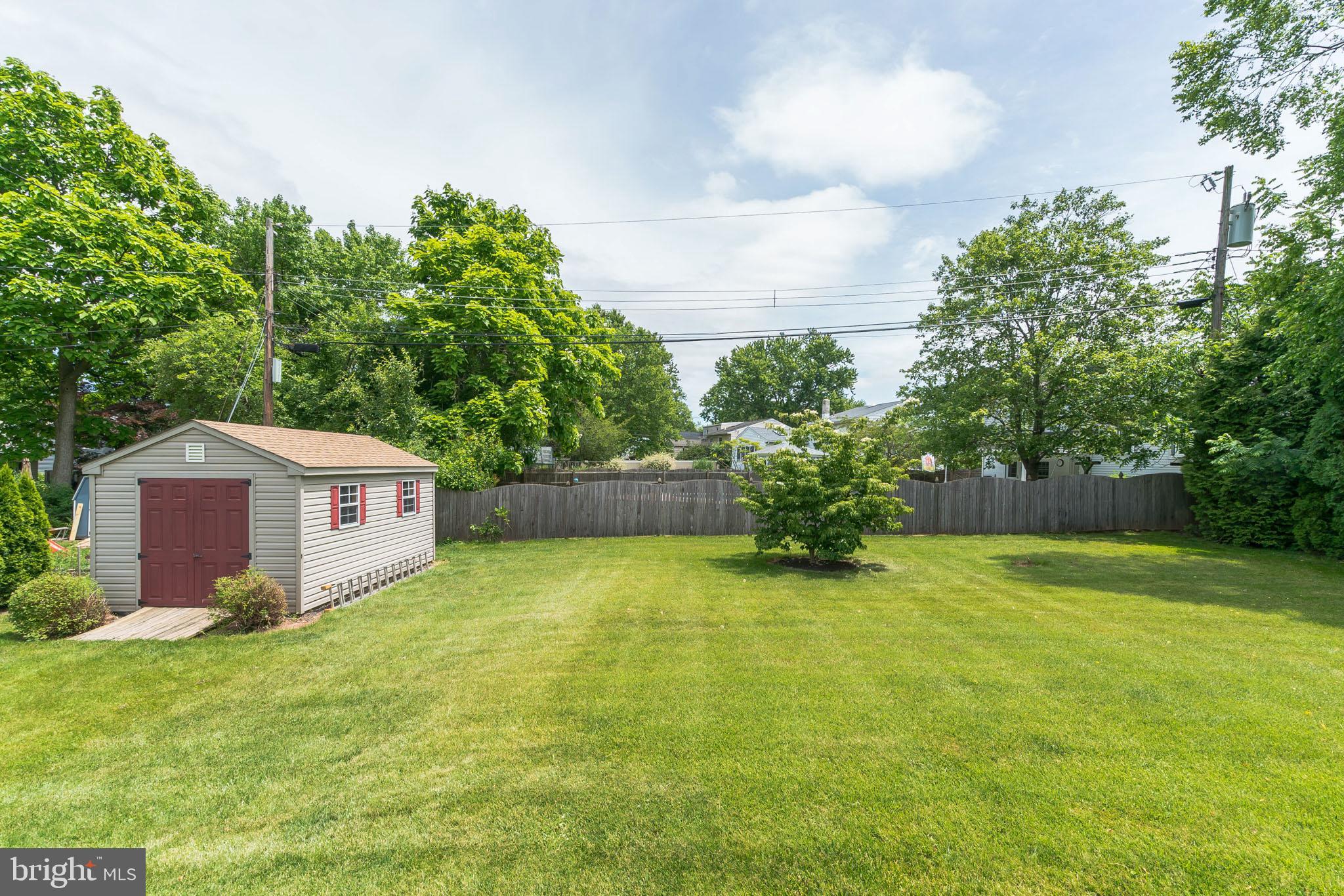 1117 Winding Road Lansdale, PA 19446 - Photo 31 of 37 Backyard with Shed