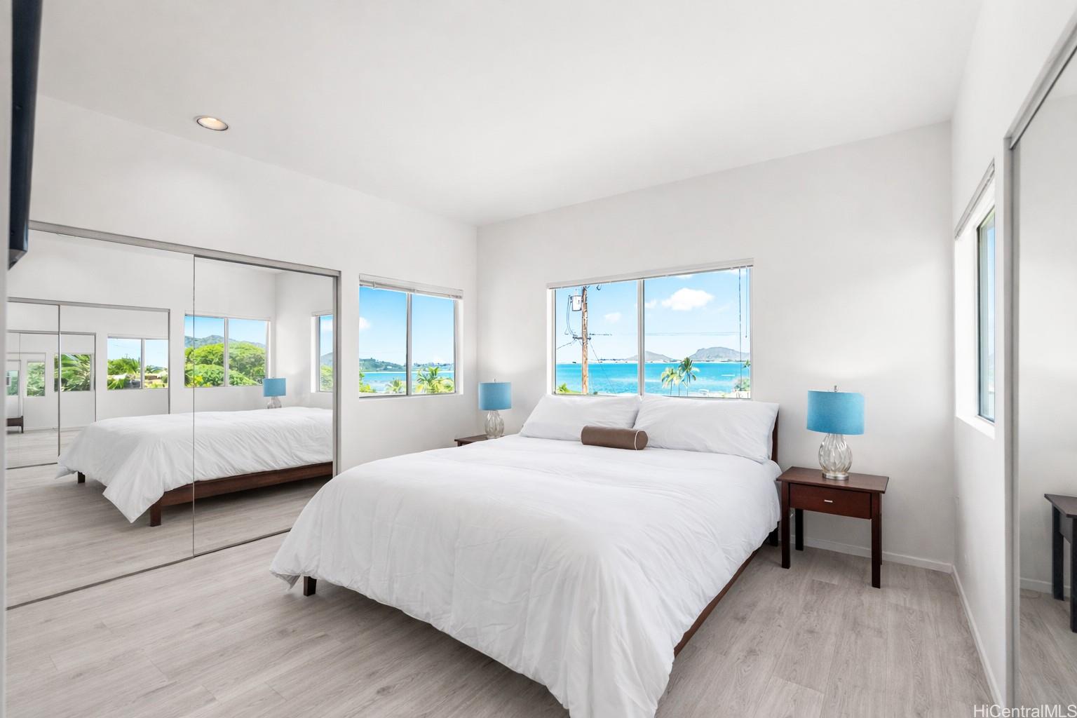 45-081 Lilipuna Road, Unit A Kaneohe, HI 96744 - Photo 8 of 21 Primary bedroom with ocean views