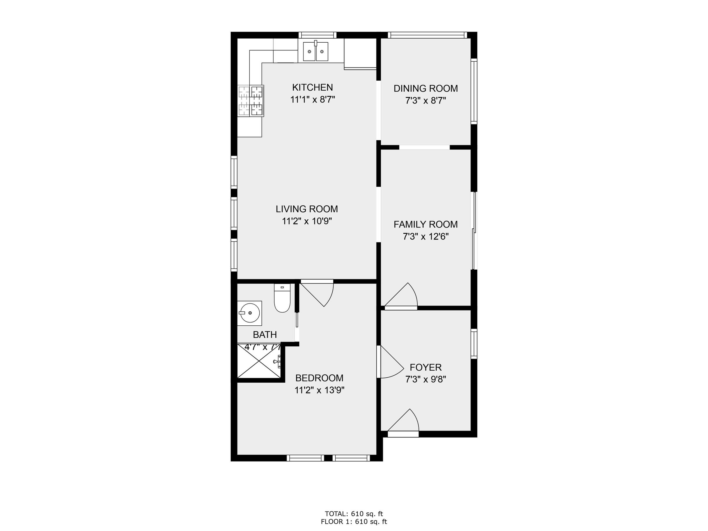 681 Escambia Loop Lillian, AL 36549 - Photo 33 of 34 Floor Plan