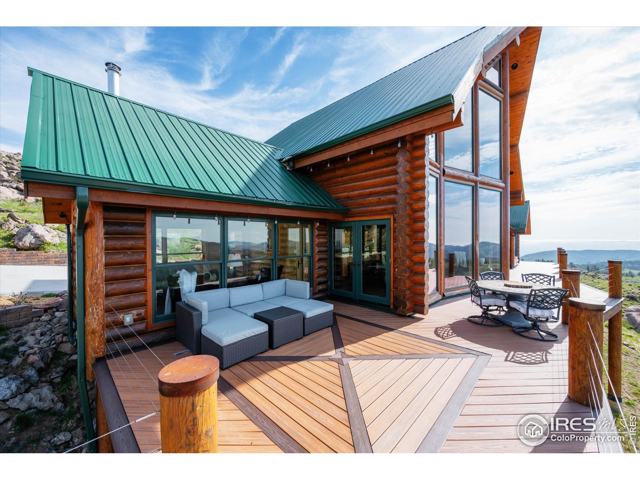 4119 Davis Ranch Road Bellvue, CO 80512 - Photo 39 of 40 a outdoor space with furniture