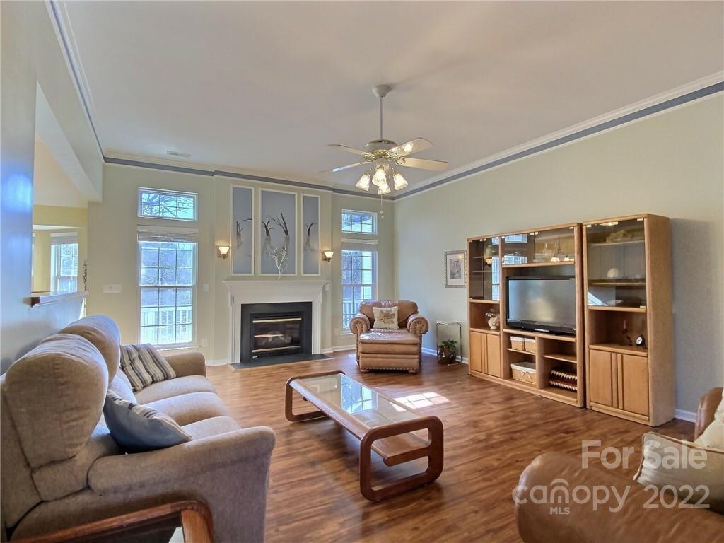 870 Knightsbridge Road Fort Mill, SC 29708 - Photo 4 of 25 a living room with furniture fireplace and flat screen tv