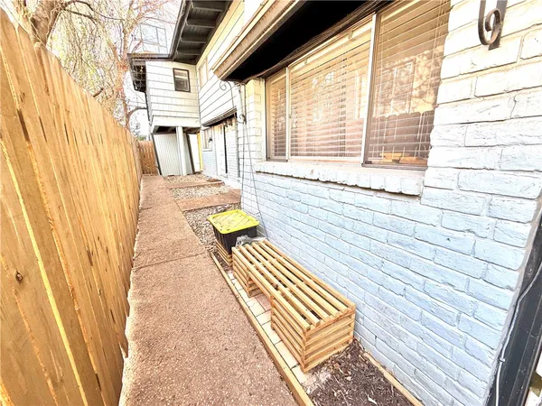 a view of outdoor space and livingroom