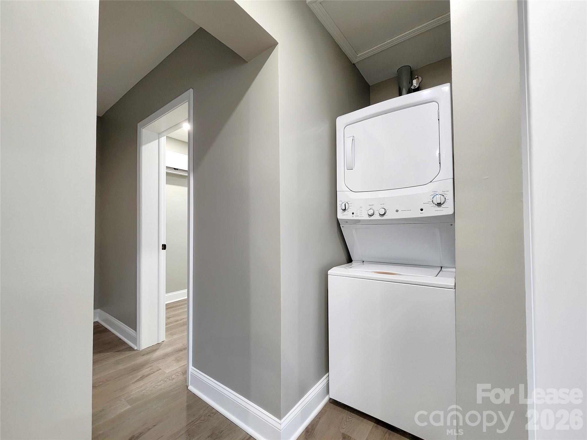 96 1/2 Elm Street Cramerton, NC 28032 - Photo 9 of 20 a utility room with dryer and washer