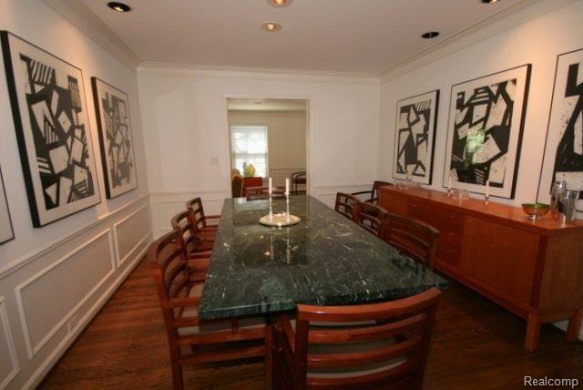 343 Glengarry Road Bloomfield Hills, MI 48301 - Photo 8 of 23 Dining Room