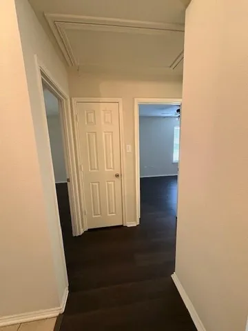 a view of a back yard of the house