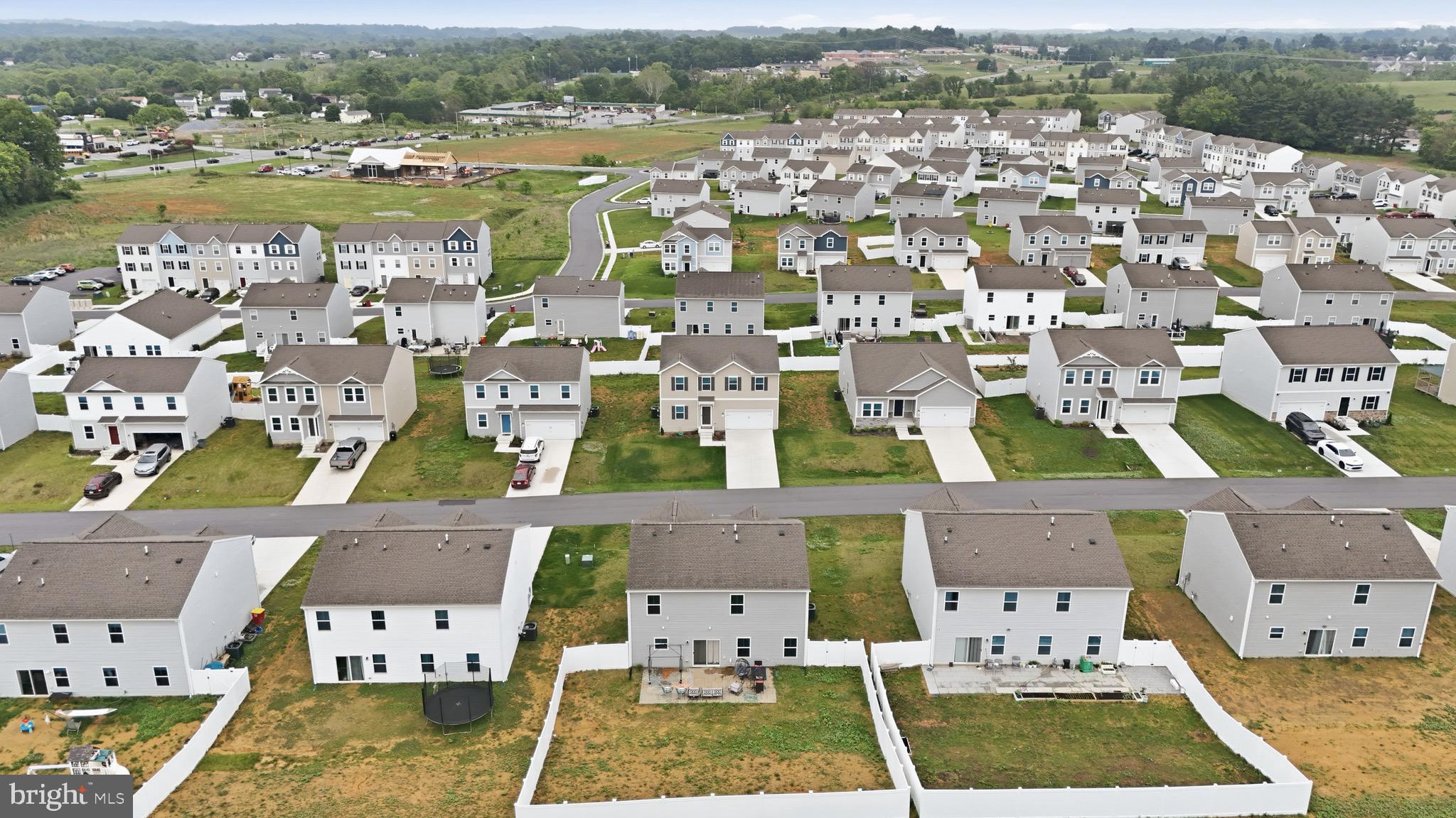 76 Diving Scaup Road Hedgesville, WV 25427 - Photo 41 of 48 an aerial view of residential houses with outdoor space