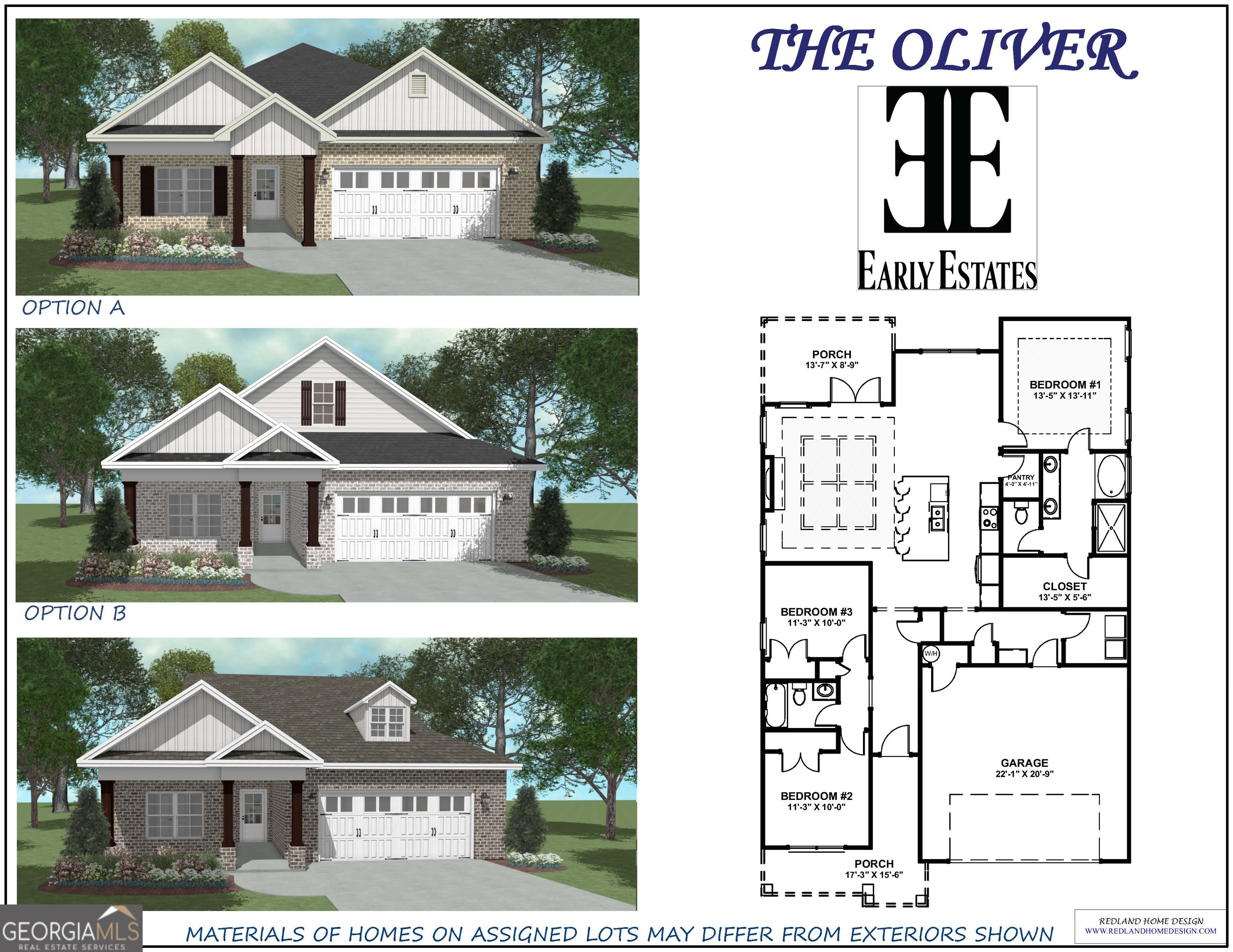 a front view of a residential houses with street view