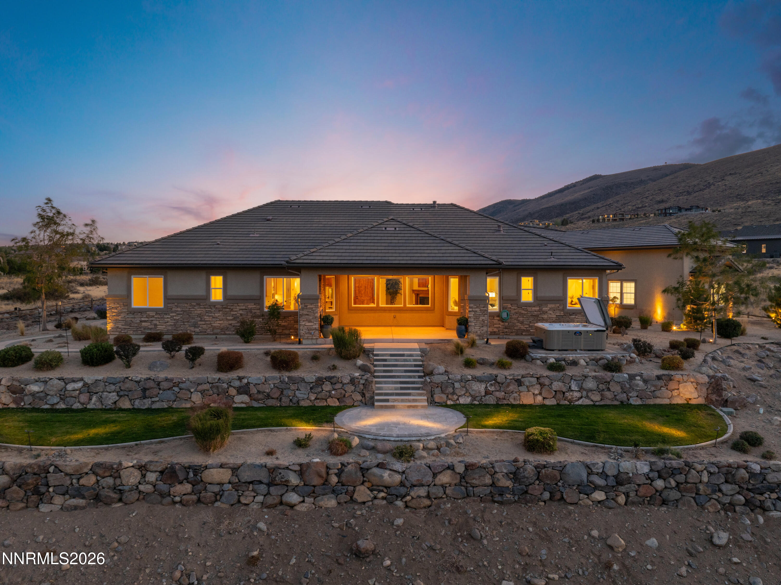 4095 Gray Fox Court Reno, NV 89511 - Photo 29 of 58 006_4095_gray_fox_twilight_drone-6_73