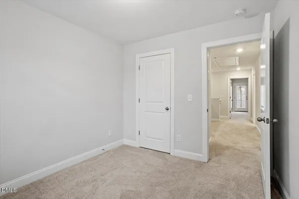 wooden floor and closet in a room