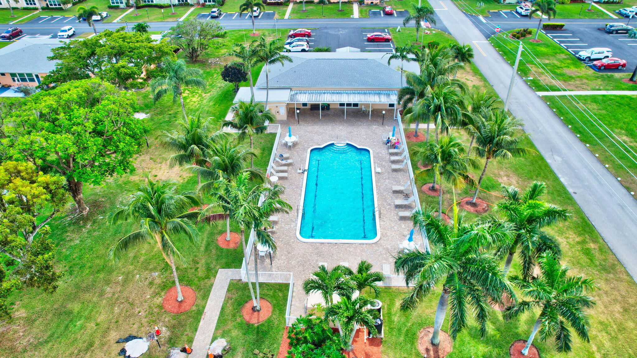 270 High Point Court, Unit D Boynton Beach, FL 33435 - Photo 35 of 41 an aerial view of a house