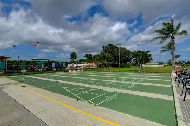 a view of a basketball court
