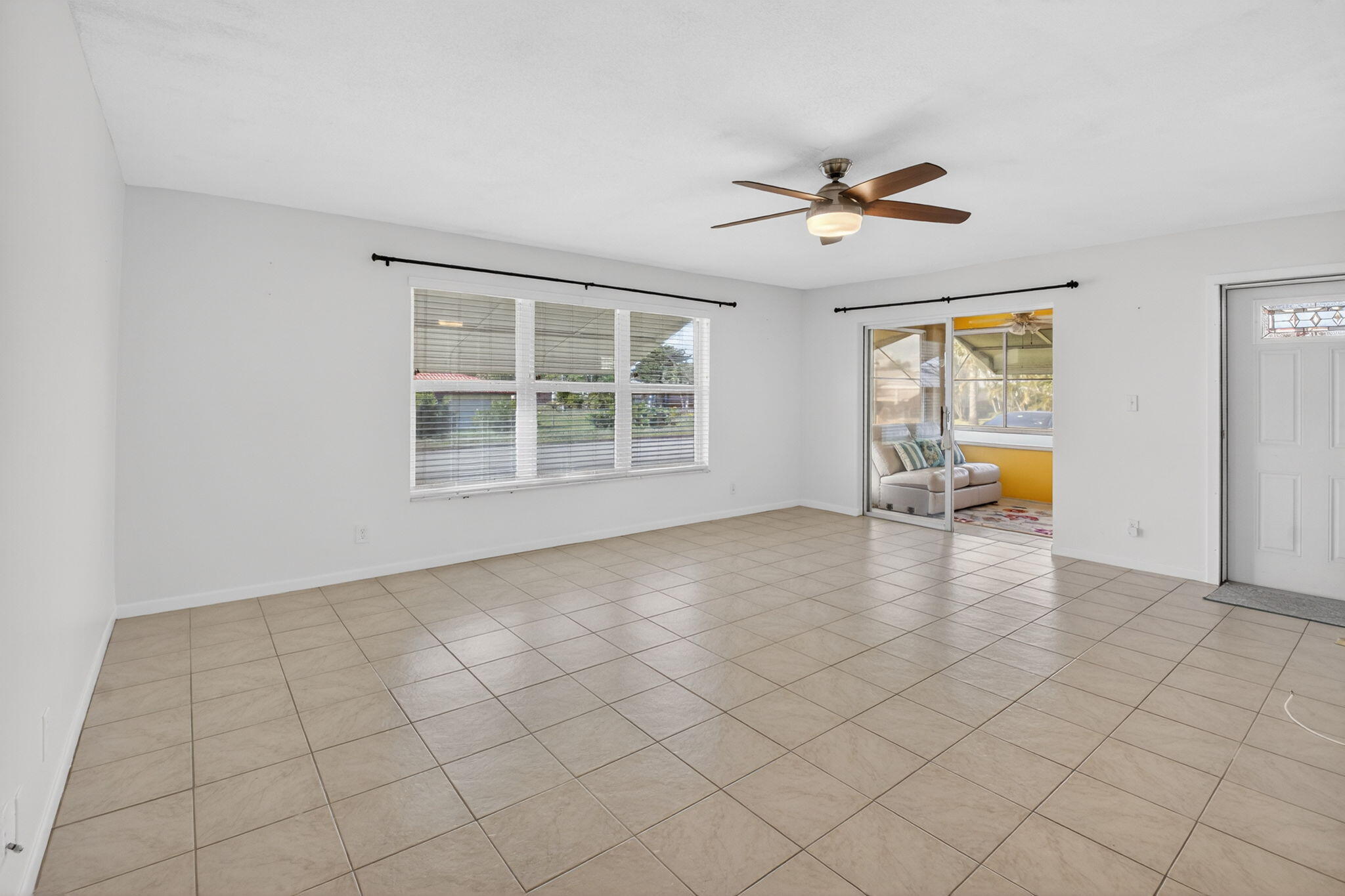 270 High Point Court, Unit D Boynton Beach, FL 33435 - Photo 5 of 41 a view of an empty room with a window