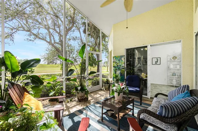 a outdoor living space with patio furniture