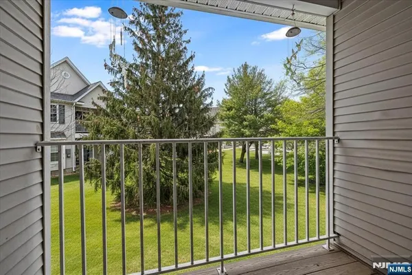 a view of a balcony