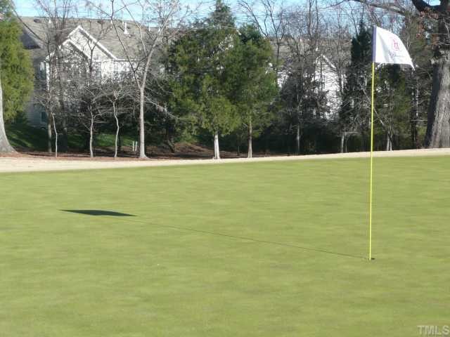 2346 Putters Way Raleigh, NC 27614 - Photo 10 of 10 View to home from the 11th hole. Far enough of a distance to miss the balls and the beauty of living on the green!