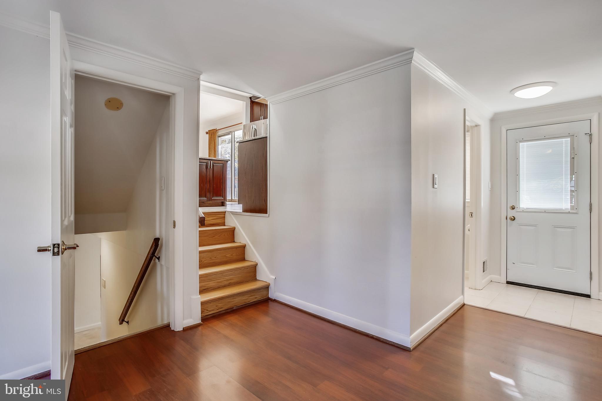 8915 Battery Road Alexandria, VA 22308 - Photo 30 of 57 back stairs to kitchen