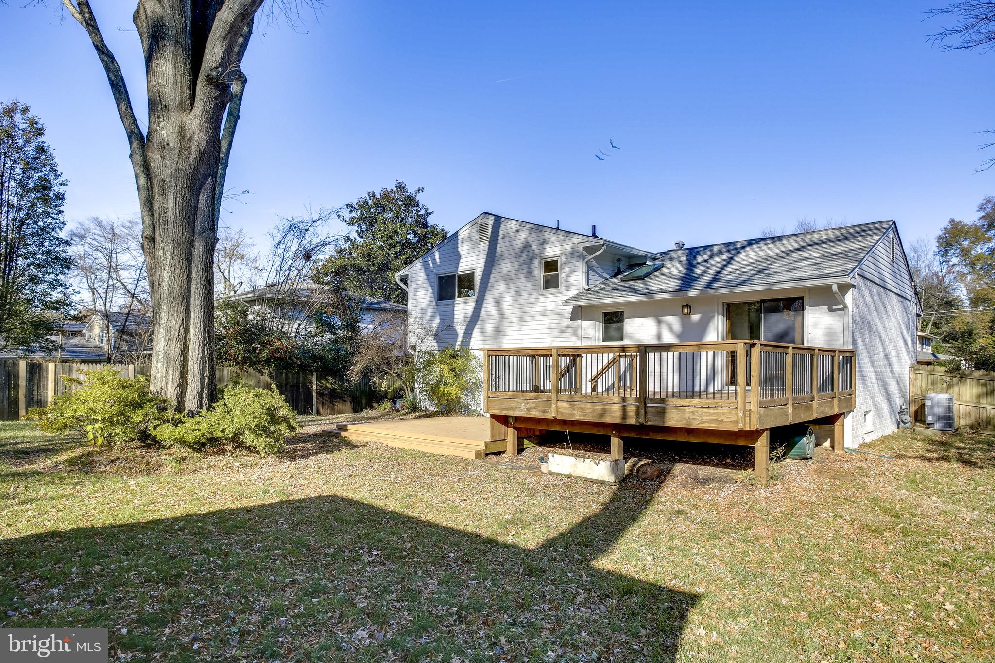 8915 Battery Road Alexandria, VA 22308 - Photo 46 of 57 Rear yard has a privacy fence