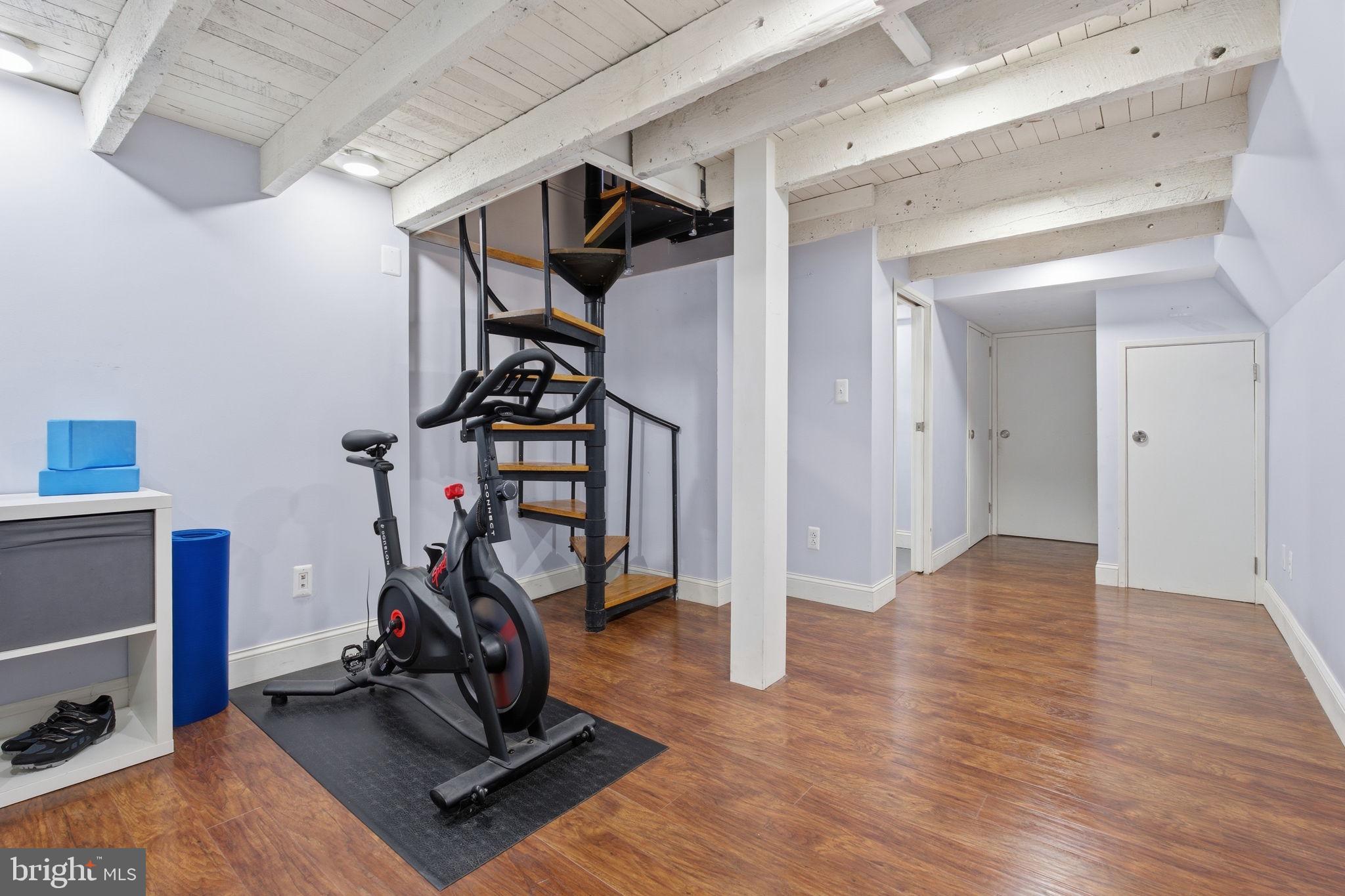 1433 Patapsco Street Baltimore, MD 21230 - Photo 19 of 26 a view of a room with gym equipment
