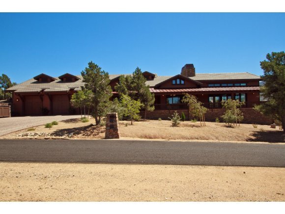 4465 Fort Bridger Road Prescott, AZ 86305 - Photo 23 of 23 a front view of a house with a yard