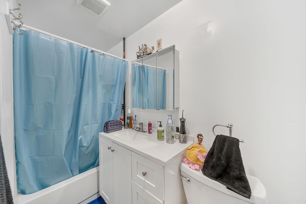 20 Autumn Street Somerville, MA 02145 - Photo 14 of 34 a bathroom with a sink vanity and tub